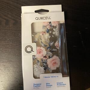 New Quikcell REVVL 4+ Blossom Floral Slim Phone Case